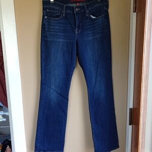 Lucky Brand Boot Cut Mid Rise Dark Medium Wash Classic Jeans Size 30